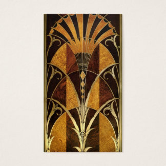 Art Deco Burl Wood