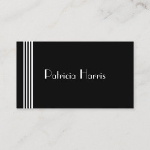 Art Deco Business Card