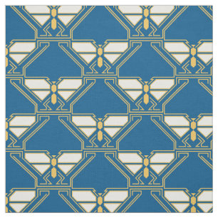 Art Deco Butterflies Fabric
