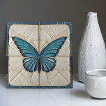 Art Deco Butterfly Wall Decor Art Nouveau Ceramic Tile<br><div class="desc">Welcome to CreaTile! Here you will find handmade tile designs that I have personally crafted and vintage ceramic and porcelain clay tiles, whether stained or natural. I love to design tile and ceramic products, hoping to give you a way to transform your home into something you enjoy visiting again and...</div>