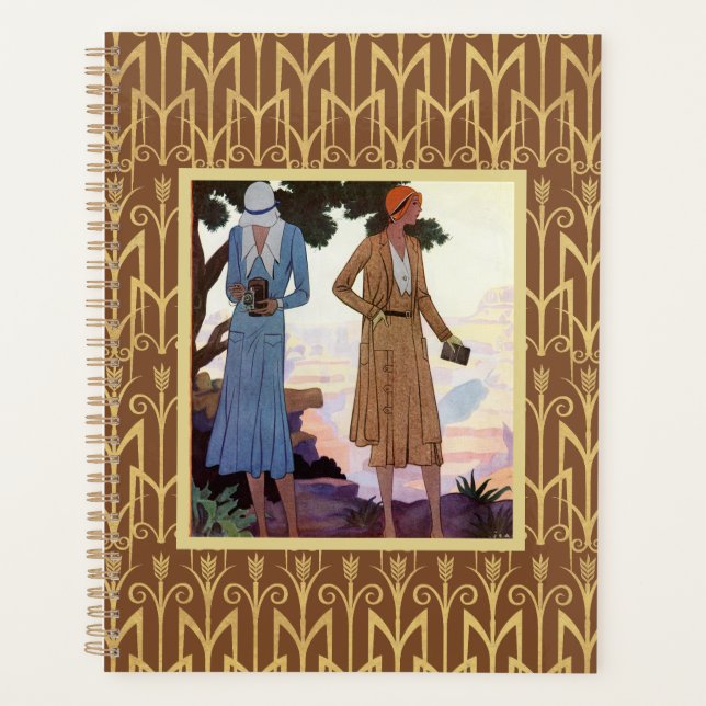 Art Deco Canyon Shutterbugs Planner (Front)