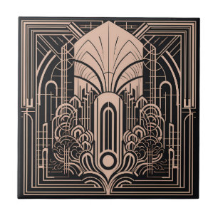 Art Deco Ceramic Tile