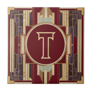Art Deco Ceramic Tile