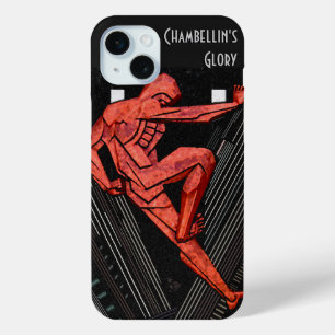 Art Deco Chambellan's Glory - Personalised iPhone 15 Mini Case