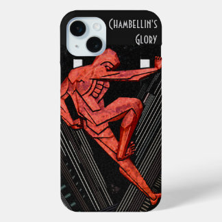 Art Deco Chambellan's Glory - Personalised iPhone 15 Mini Case