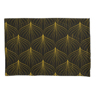 Art Deco Charm: Vintage Geometric Seamless Pillowcase