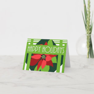 Art Deco Christmas Card
