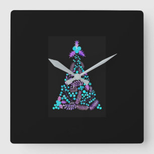 **ART DECO CHRISTMAS** CLOCK