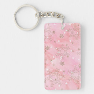 Art Deco Christmas Key Ring