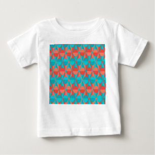 Art Deco Circles and Triangles Baby T-Shirt
