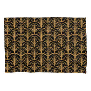Art Deco Classic: Geometric Vintage Ornament. Pillowcase