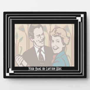 Art Deco Classic (Horizontal - Personalised) Plaque