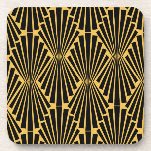 Art Deco Custom Pattern Coaster