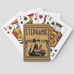 Art Deco, Customised Playing Cards