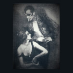 Art deco dancers berber and droste poster<br><div class="desc">1920 era dancer Anita Berber and actor Sebastion Droste are featured in this romantic  roaring 1920's ,  art deco image in black and white.</div>