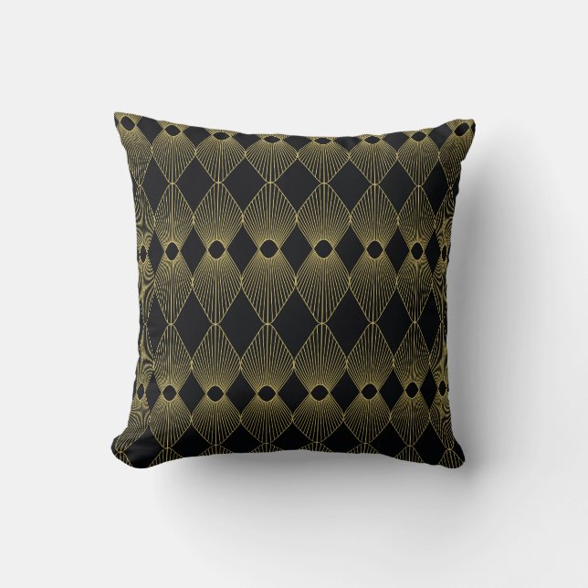 Art Deco Decoration Seamless Pattern Cushion (Front)