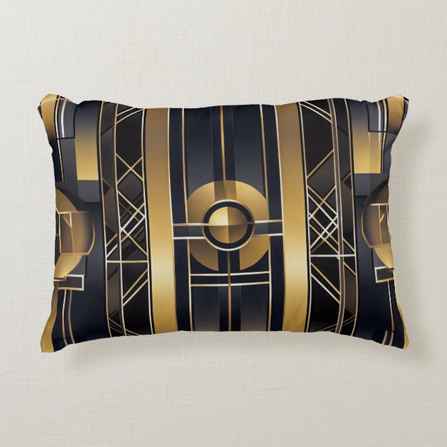 Art Deco Decorative Cushion (Front)