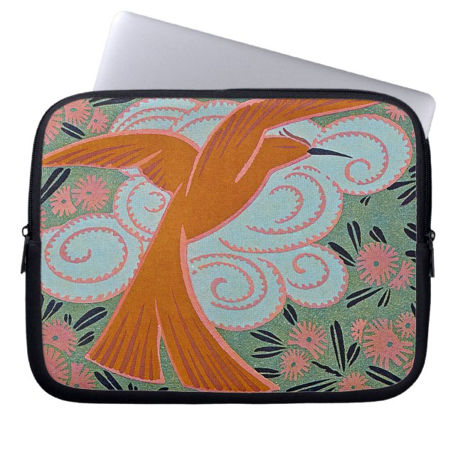 Art Deco Design #11 at Sunshinedazzle Laptop Sleeve (Front)