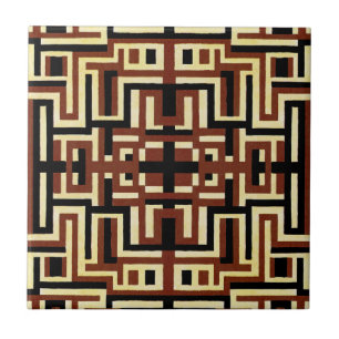Art Deco Design #2 at Sunshinedazzle Ceramic Tile