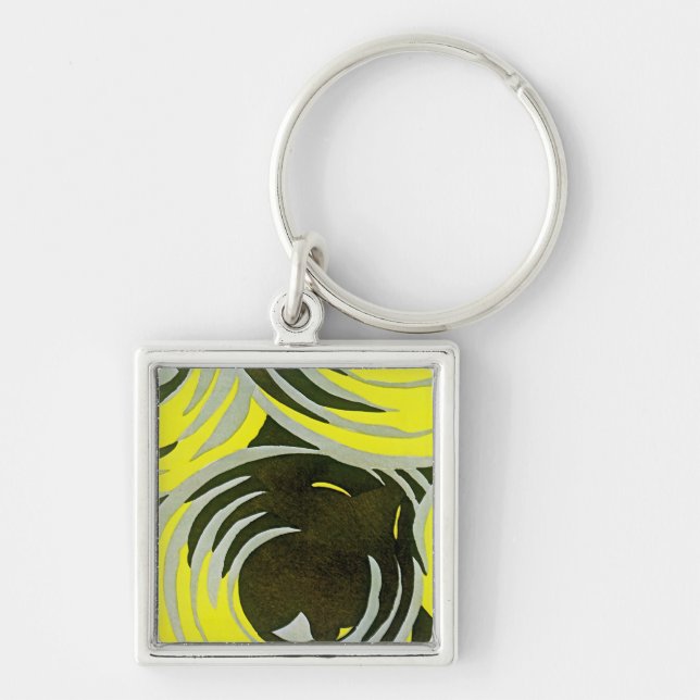 Art Deco Design #3 @ Emporio Moffa Key Ring (Front)