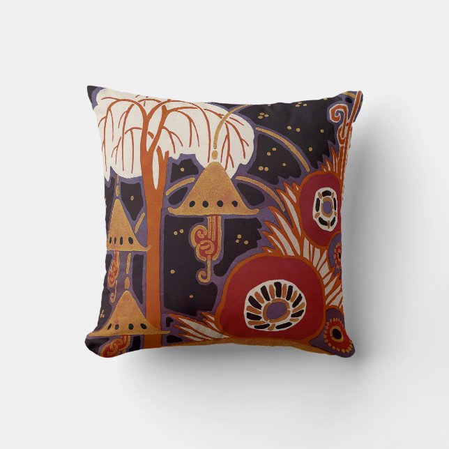 Art Deco Design #4 at Sunshinedazzle Cushion (Front)