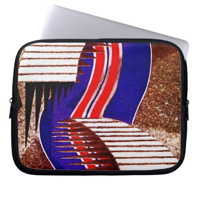 Art Deco Design #6 @ Emporio Moffa Laptop Sleeve (Front)