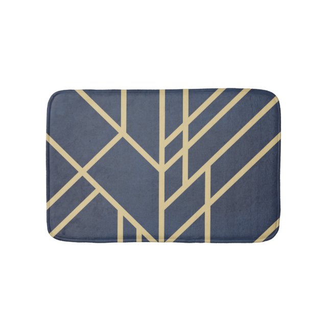 Art Deco design Bath Mat (Front)