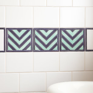 Art Deco Design Ceramic Tile