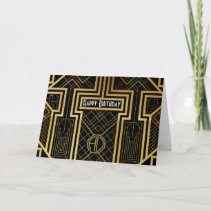 Art Deco Design Greeting Card