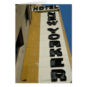 Art Deco Design, Manhattan Greeting Card