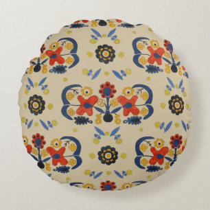 Art Deco Design Round Cushion