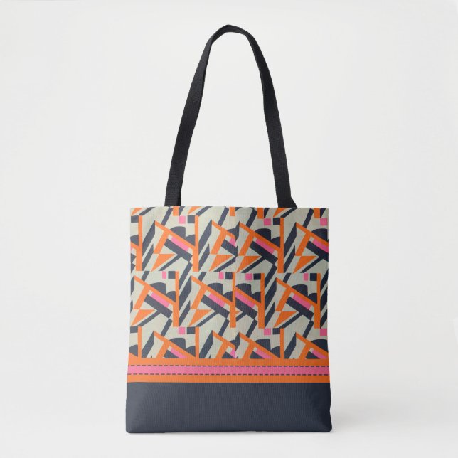 Art Deco Design Tote Bag (Front)