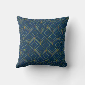 Art Deco Diamond Pattern Cushion
