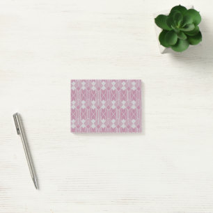Art Deco Diamond Shapes and Lines Post-it Notes