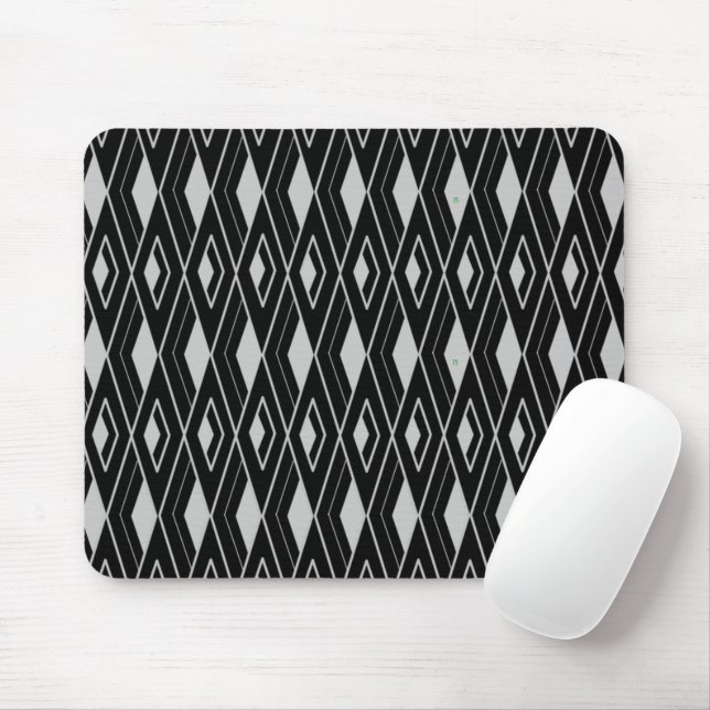 Art Deco Diamond Shapes  Mouse Pad (With Mouse)