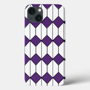 Art Deco Diamonds and Hexagons iPhone 13 Case