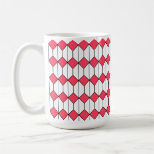 Art Deco Diamonds and Hexagons  Coffee Mug