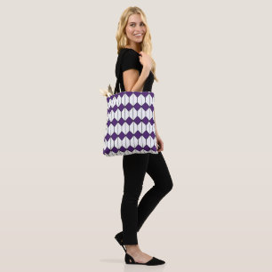 Art Deco Diamonds and Hexagons Tote Bag