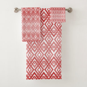 Art Deco Diamonds Bath Towel Set