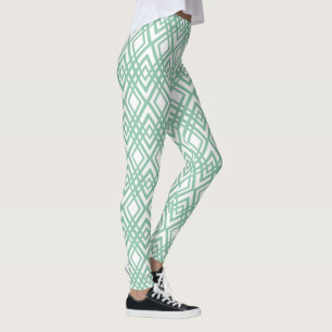 Art Deco Diamonds Leggings
