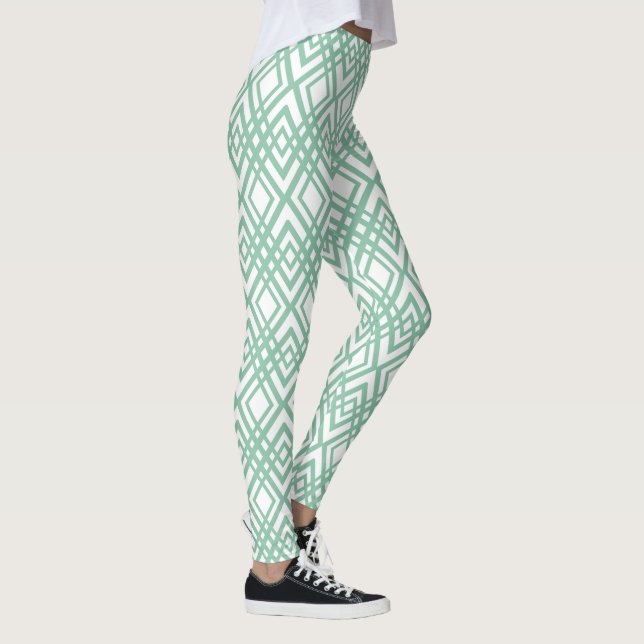Art Deco Diamonds Leggings (Right)