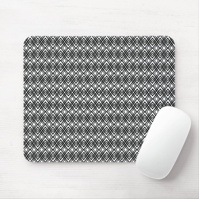 Art Deco Diamonds Mouse Pad (With Mouse)