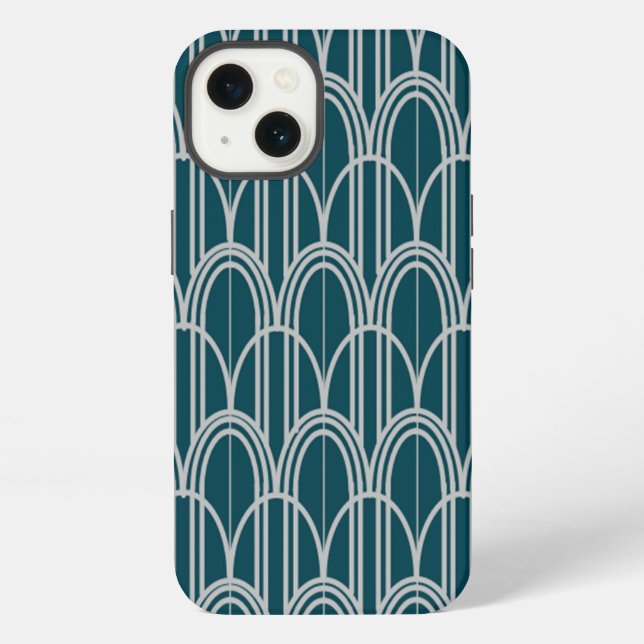 Art Deco Domes  iPhone Case (Back)