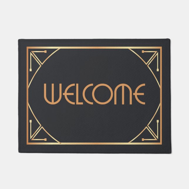 Art Deco Doormat (Front)