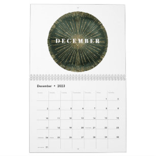 Art Deco Elegant Full Year Calendar