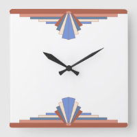 Art deco elements in rose gold & blue01
