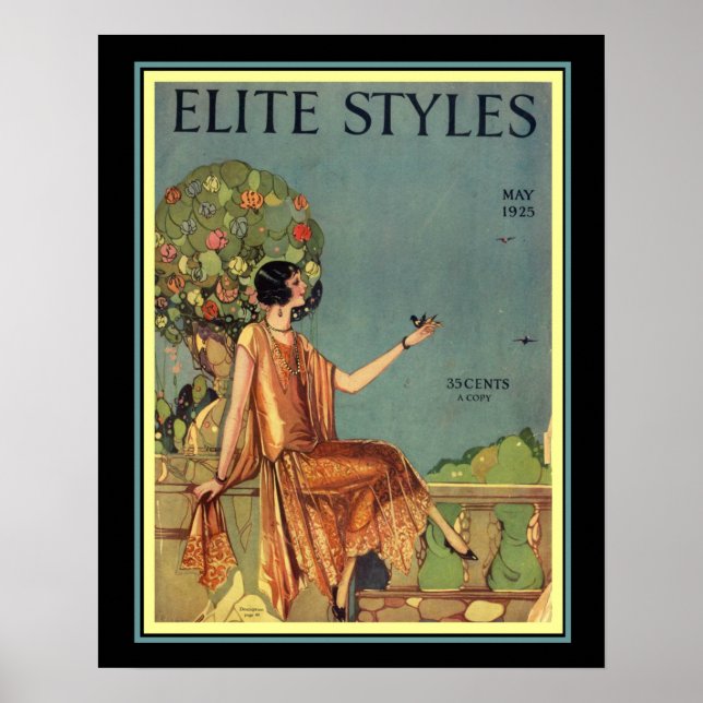 Art Deco Elite Styles Cover 16 x 20 Poster (Front)