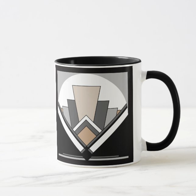 Art Deco Expression Mug (Right)