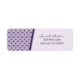 Art Deco Fab Return Address Labels