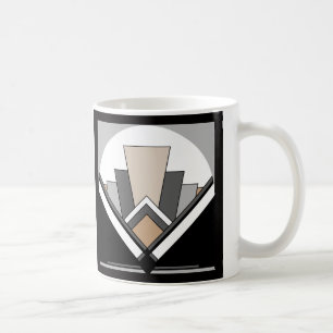 Art Deco Fan Expression Coffee Mug